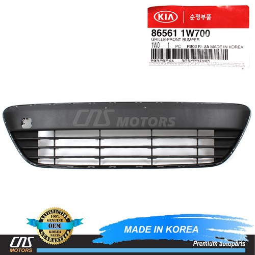 Genuine front bumper - bumper, lower